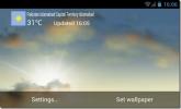 Weather Sky: Android Live Wallpaper che descrive il tempo e l'ora del giorno