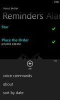 Φωνητικές εντολές φωνητικών λειτουργιών Windows Phone 8