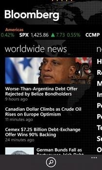 Bloomberg WP7 News