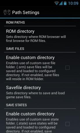 Ustawienia RetroArch-Android 1