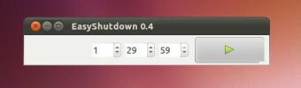 Postavite automatsko gašenje sustava u Ubuntu pomoću programa EasyShutdown