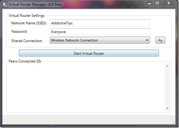 Manager router virtual