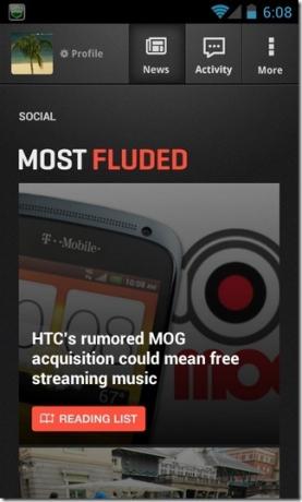 Flud-News-Android-Home