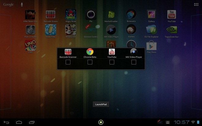 GestureControl-Android-LaunchPad
