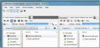 Synkronisera, visa och utför filkopiering med Windows Double Explorer