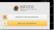 InFoto genererer glatte inforgrafier om bilder på en Android-enhet