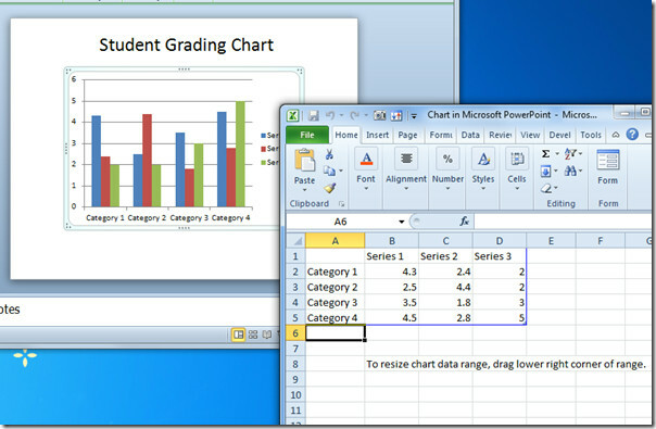 snímka Excel
