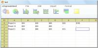E2spreadsheet هو جدول بيانات مجاني عبر منصة تطبيق الرسوم البيانية