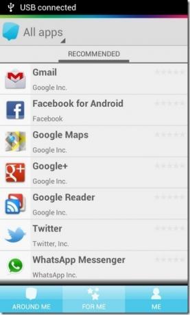 Ericssonin Apps-Android-suositukset