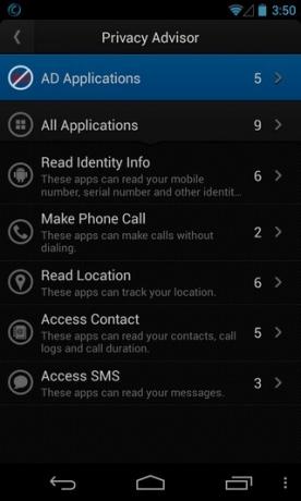 Advanced-Mobile-Care-Android-Update-Jan'13-Конфиденциальность-Advisors