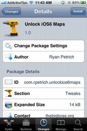 Sblocca iOS 6 Maps