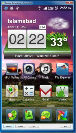 Android-Commander - екранна снимка