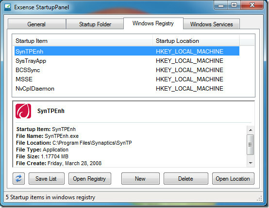 Pokretanje registra sustava Windows