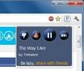 Pandora Chrome'ile: juhtige ja hinnake Pandora muusikat brauseri tööriistaribal