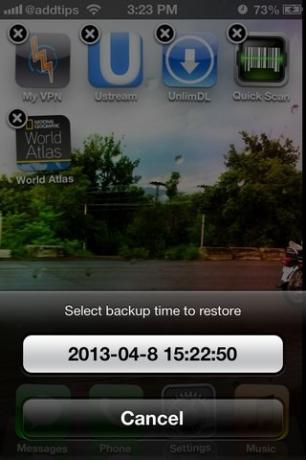 Ikona Nástroj iOS Restore