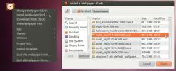 Hur man får en snygg tapetklocka för Ubuntu Linux