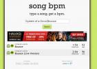 Pronađite BPM za bilo koju pjesmu unosom naslova i imena izvođača