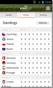 УЕФА-Евро-2012-Android-Группы