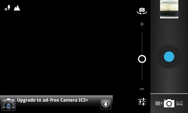 Kamera-ICS Android bannera Početna