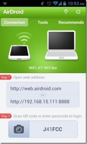 AirDroid-Update Android App-Login