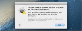 Oprava "Aplikácia nemôže byť otvorená, pretože je od neidentifikovaného vývojára" Chyba v Mountain Lion