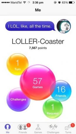खेल केंद्र iOS 7