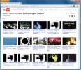 Afficher les résultats de recherche YouTube dans la disposition de la grille [Firefox]
