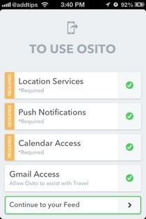 Pengaturan Osito iOS