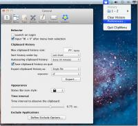 ClipMenu este un manager de clipboard complet pentru Mac OS X