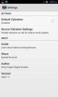 Opret tilpassede vibrationer til individuelle kontakter på Android med Vybe