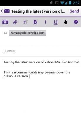 Yahoo! Pošalji Android Compose