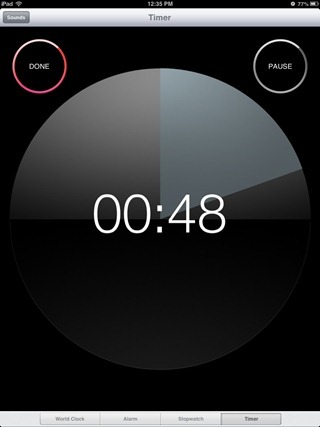 App orologio iOS 6