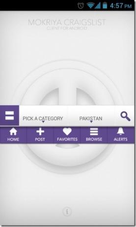 Mokriya-Craigslist Android-iOS-Home