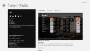 Ακούστε τους αγαπημένους σας ραδιοφωνικούς σταθμούς στα Windows 8 με το ραδιόφωνο TuneIn