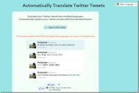 Δημοσιεύστε Tweets σε πολλές γλώσσες με αυτόματη μετάφραση Twitter Tweets