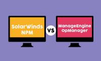 SolarWindsi võrgu jõudlusmonitor vs ManageEngine OpManager