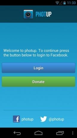 PhotoUp-Android-Login
