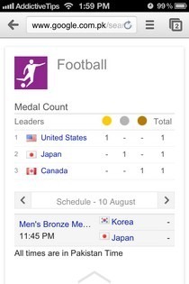 Google Now Sports