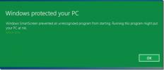 Kako izklopiti filter SmartScreen v sistemu Windows 8