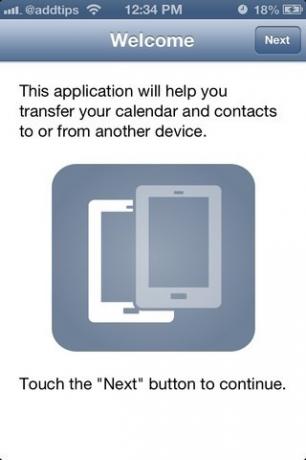 डिवाइस स्विच iOS में आपका स्वागत है