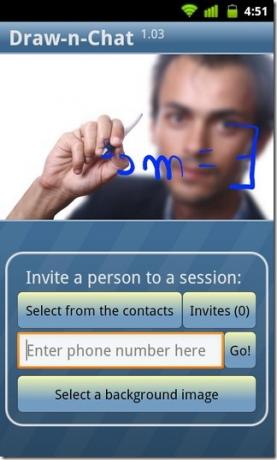 01-Draw-n-Chat-Android-Siųsti-kvietimą
