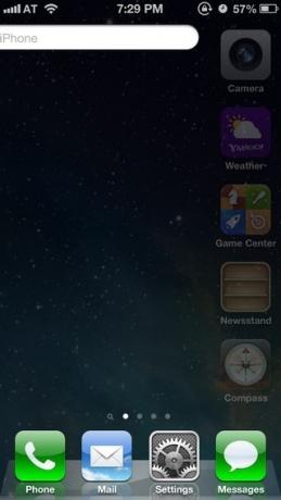 Spotlight Zoeken iOS 6