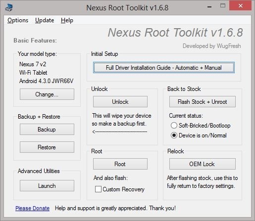 مجموعة أدوات Wugs Nexus Root 04