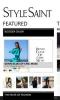 „StyleSaint“ „Nokia“: Gaukite mados nuotraukų ir sukurkite savo žurnalą [„Windows Phone“]