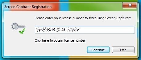 Zaslon Capturer_License