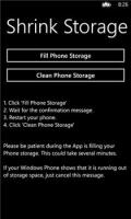 Libere espacio en Windows Phone 8 borrando la memoria caché con almacenamiento retráctil