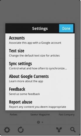 Google-Currents-Android-Settings