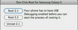 Procedura: eseguire il root di Samsung Galaxy S con un solo clic [Mac]