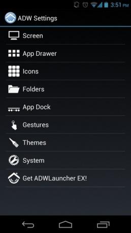 ADW-launcher-Android-Beállítások-Main