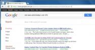 Voer website- en domeinspecifieke webzoekopdracht uit met Chrome Omnibar